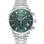 Mathey-Tissot Urban Chrono Stainless Steel Green Dial Quartz H411CHAV Men's Watch