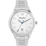 Mathey-Tissot Urban Metal White Dial Quartz H411MAI Men's Watch