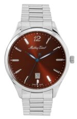 Mathey-Tissot Urban Metal Brown Dial Quartz H411MAM Men's Watch
