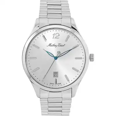 Mathey-Tissot Urban Metal Silver Dial Quartz H411MAS Men's Watch
