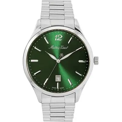 Mathey-Tissot Urban Metal Green Dial Quartz H411MAV Men's Watch