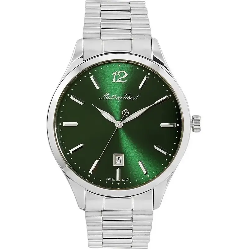 Mathey-Tissot Urban Metal Green Dial Quartz H411MAV Men's Watch