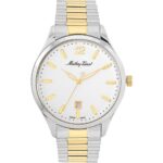 Mathey-Tissot Urban Metal White Dial Quartz H411MBI Men's Watch