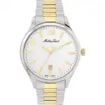 Mathey-Tissot Urban Metal White Dial Quartz H411MBI Men's Watch