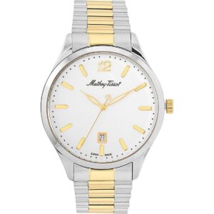 Mathey-Tissot Urban Metal White Dial Quartz H411MBI Men's Watch
