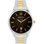 Mathey-Tissot Urban Metal Black Dial Quartz H411MBN Men's Watch