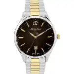 Mathey-Tissot Urban Metal Black Dial Quartz H411MBN Men's Watch