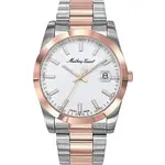 Mathey-Tissot Mathy I Two-Tone Stainless Steel White Dial Quartz H450RA Men's Watch