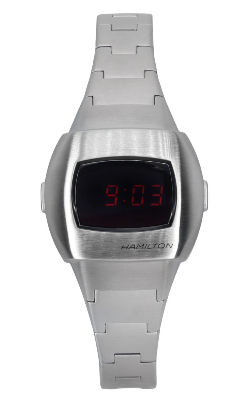 Hamilton American Classic PSR 74 Digital Stainless Steel Quartz H52304130 100M Men's Watch