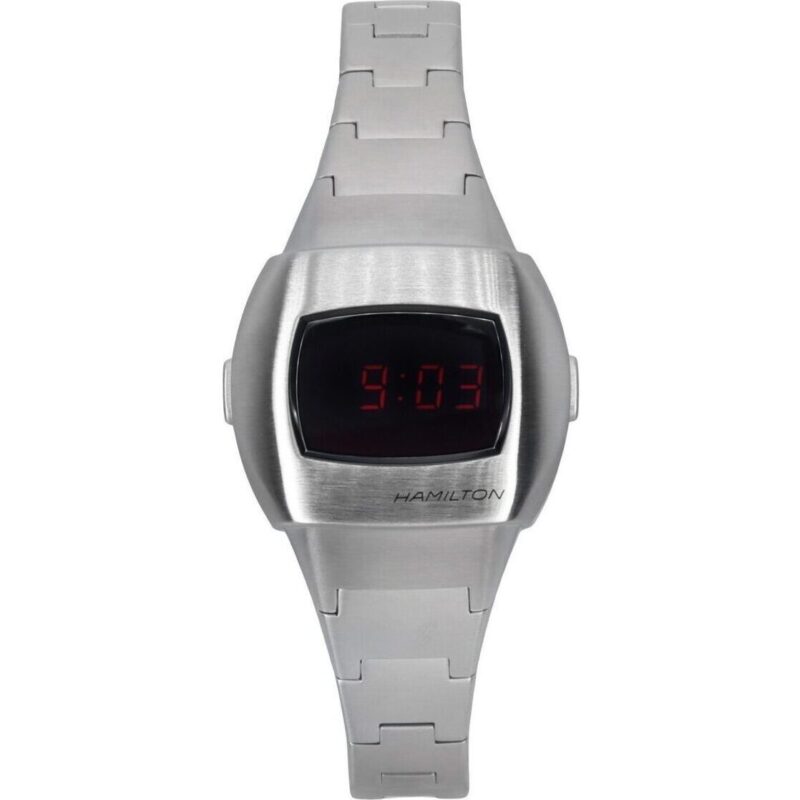 Hamilton American Classic PSR 74 Digital Stainless Steel Quartz H52304130 100M Men's Watch