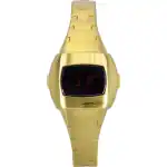 Hamilton American Classic PSR 74 Gold Tone Stainless Steel Red Dial Quartz H52314130 100M Unisex Watch