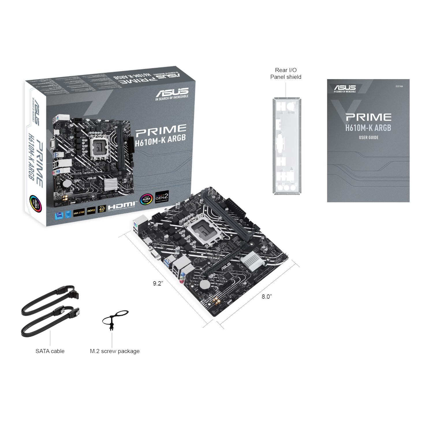 Asus PRIME H610M-R DDR5 LGA1700 Micro-ATX Motherboard 7 Asus PRIME H610M-R DDR5 LGA1700 Micro-ATX Motherboard - Image 7