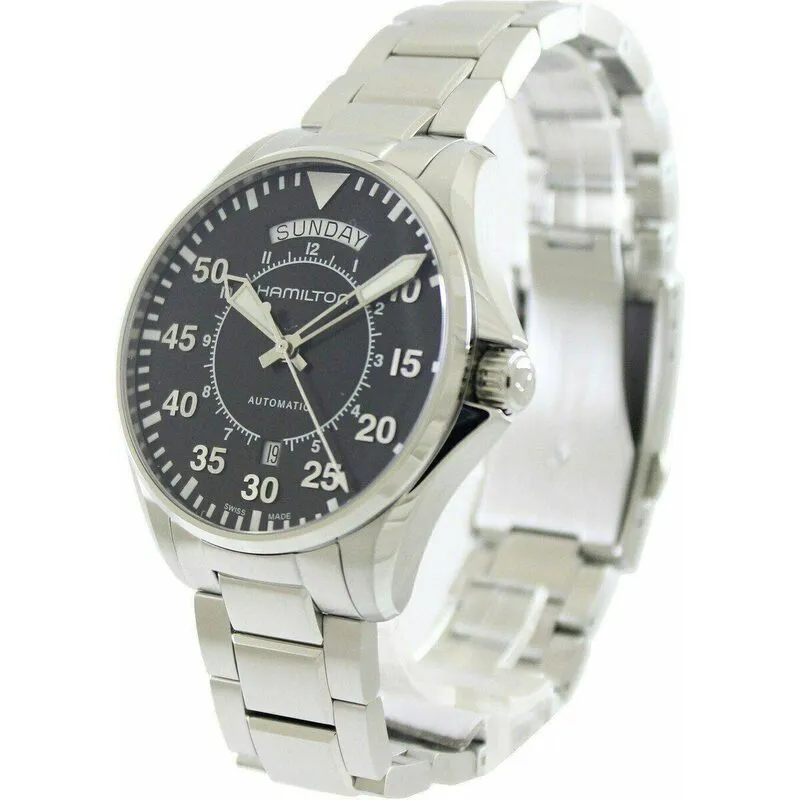 Hamilton Pilot Day Date Aviation Automatic H64615135 Men's Watch