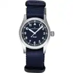Hamilton Khaki Field Textile Strap Blue Dial Quartz H69301940 Unisex Watch