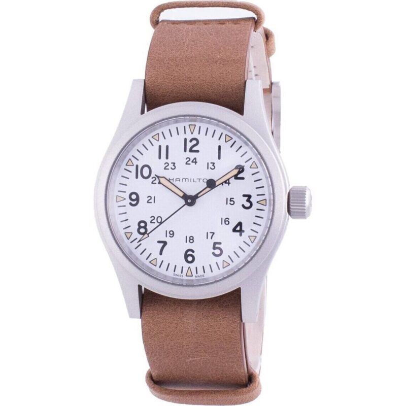 Hamilton Khaki Field White Dial Automatic H69439511 Men's Watch