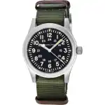 Hamilton Khaki Field Nylon Strap Black Dial Mechanical H69529933 Men's Watch