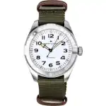 Hamilton Khaki Field Expedition Textile Strap White Dial Automatic H70315910 100M Unisex Watch