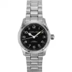 Hamilton Khaki Field Murph Stainless Steel Black Dial Automatic H70405130 100M Men's Watch
