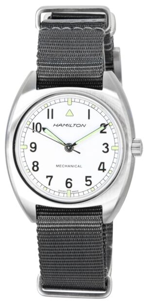 Hamilton Khaki Aviation Pilot Pioneer Silver Dial Mechanical H76419951 100M Unisex Watch