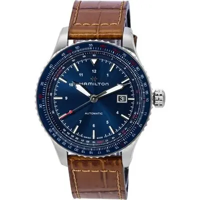 Hamilton Khaki Aviation Converter Blue Dial Automatic H76645540 100M Men's Watch