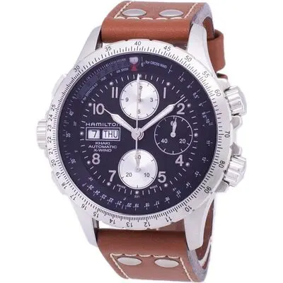 Hamilton Khaki X-Wind Automatic Chronograph H77616533 Men's Watch