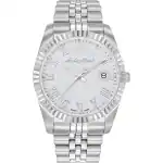 Mathey-Tissot Mathy III Roman Stainless Steel White Dial Quartz H810ABR Men's Watch