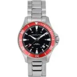 Hamilton Khaki Navy Scuba Stainless Steel Black Dial Automatic H82405130 100M Men's Watch