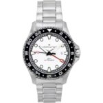 Hamilton Khaki Navy Scuba GMT Stainless Steel Silver Dial Automatic Diver's H82555150 300M Men's Watch