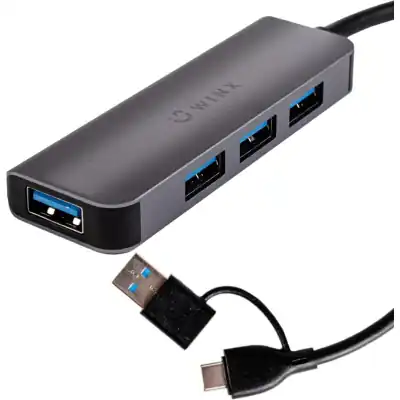 WINX CONNECT Simple USB/Type-C Hub (WX-HB109)