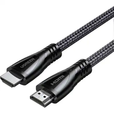UGreen HDMI 2.1 Male to Male Cable 2M (8K@60Hz | 4K@120Hz) – Black