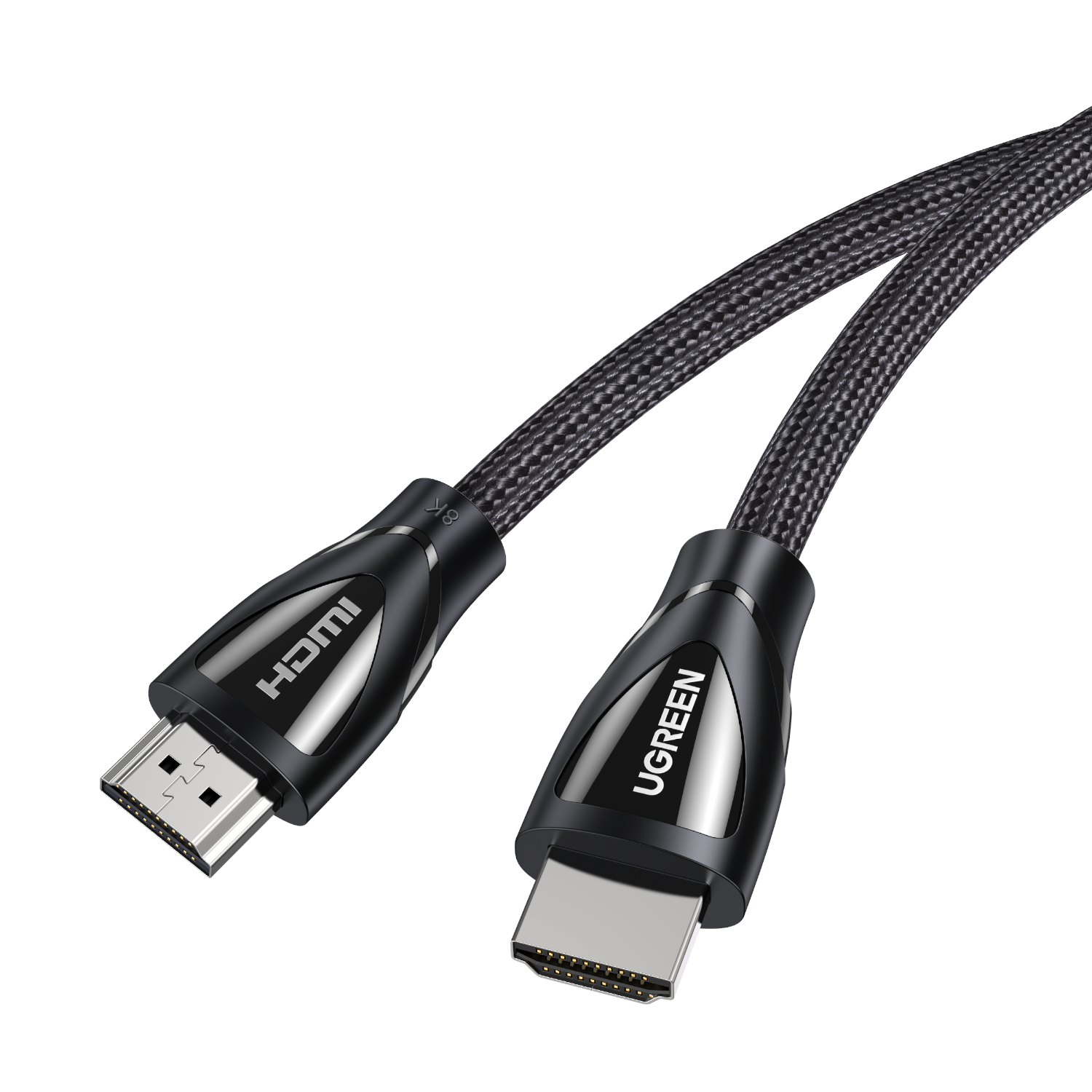 UGreen HDMI 2.1 Male to Male Cable 3M (8K@60Hz | 4K@120Hz) – Black - Image 2