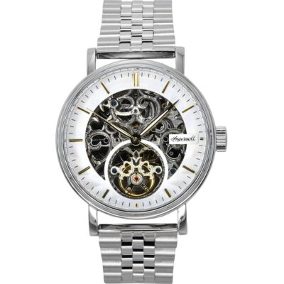 Ingersoll The Charles Stainless Steel Silver Skeleton Dial Automatic I05803B Men's Watch