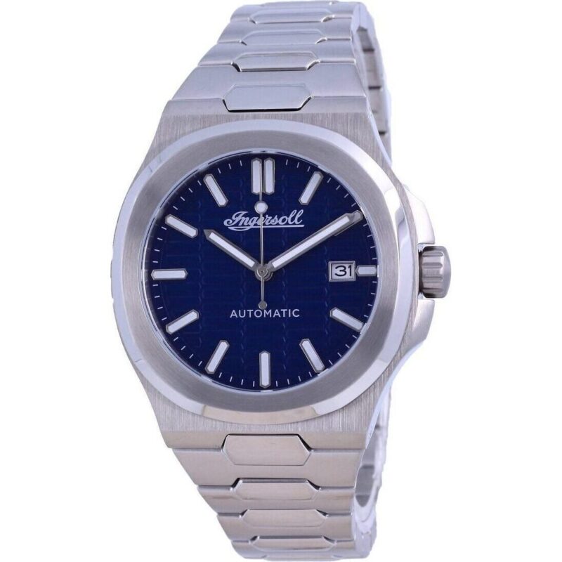 Ingersoll The Catalina Blue Dial Stainless Steel Automatic I11801 Men's Watch