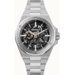 Ingersoll The Baller Stainless Steel Black Skeleton Dial Automatic I15002 Men's Watch
