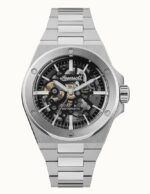 Ingersoll The Baller Stainless Steel Black Skeleton Dial Automatic I15002 Men's Watch