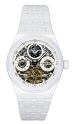 Ingersoll The Broadway Ceramic White Skeleton Dial Automatic I15103 Men's Watch