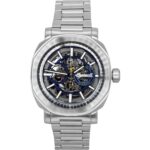 Ingersoll The Outrider Stainless Steel Grey Skeleton Dial Automatic I16403 Men's Watch