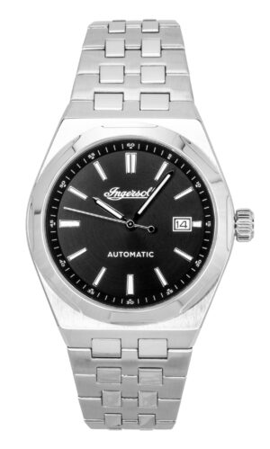 Ingersoll The Rider Stainless Steel Black Dial Automatic I16801 Men's Watch