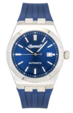 Ingersoll The Rider Polyurethane Strap Blue Dial Automatic I16802 Men's Watch