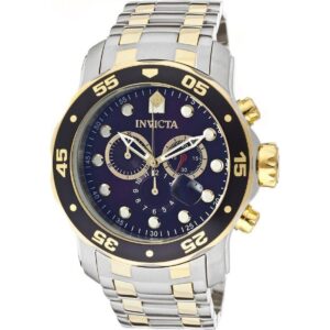 Invicta Pro-Diver Chronograph Blue Dial 0077 Men's Watch