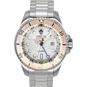 Invicta Hydromax Stainless Steel Silver Dial Quartz Diver's 16964 1000M Men's Watch