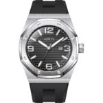 Invicta Huracan Silicone Strap Black Dial Quartz 45772 100M Men's Watch