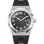 Invicta Huracan Silicone Strap Black Dial Quartz 45772 100M Men's Watch