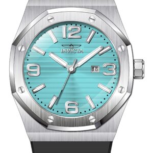 Invicta Huracan Silicone Strap Turquoise Dial Quartz 45773 100M Men's Watch