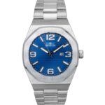 Invicta Huracan Stainless Steel Blue Dial Quartz 45778 100M Men's Watch