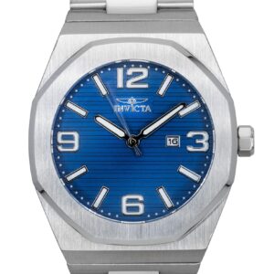 Invicta Huracan Stainless Steel Blue Dial Quartz 45778 100M Men's Watch