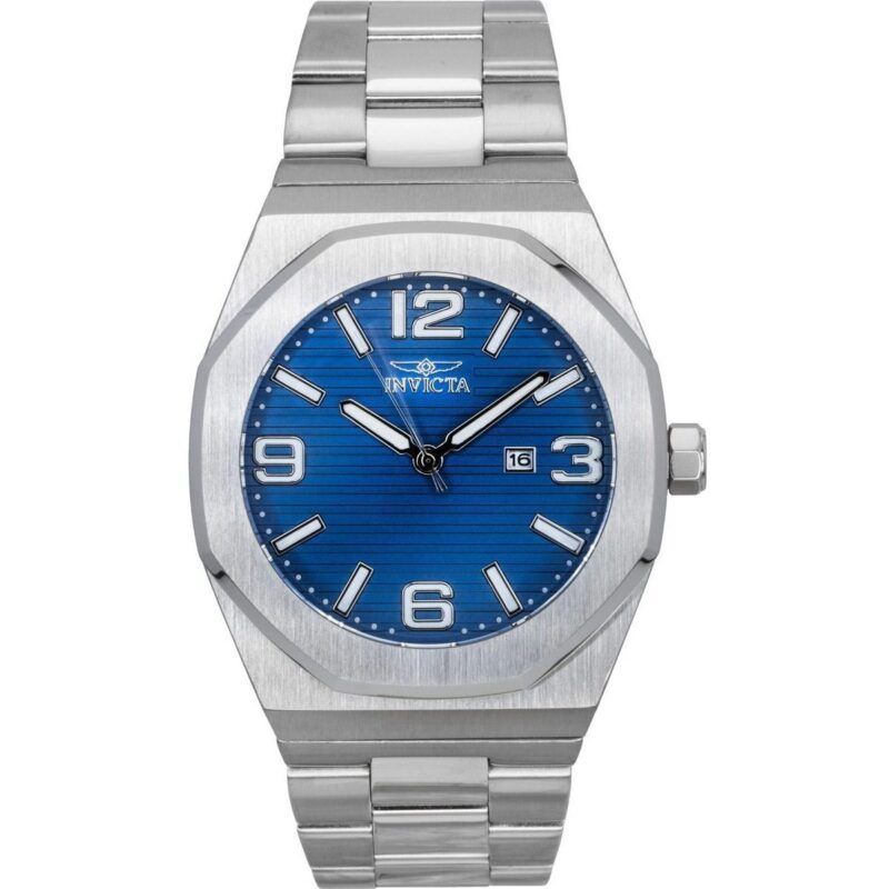 Invicta Huracan Stainless Steel Blue Dial Quartz 45778 100M Men's Watch