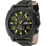 Invicta Ocean Voyage Chronograph Nylon Strap Black Dial Quartz 46287 Men's Watch