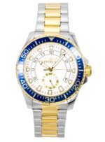 Invicta Pro Diver Two Tone Stainless Steel White Dial Quartz 47127 Men's Watch