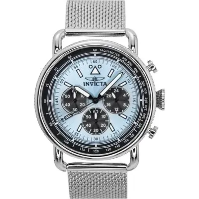 Invicta Speedway Chronograph Stainless Steel Blue Dial Quartz 47359 Men's Watch